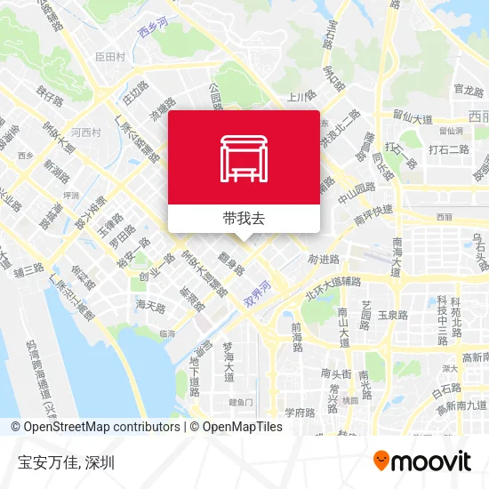 宝安万佳地图