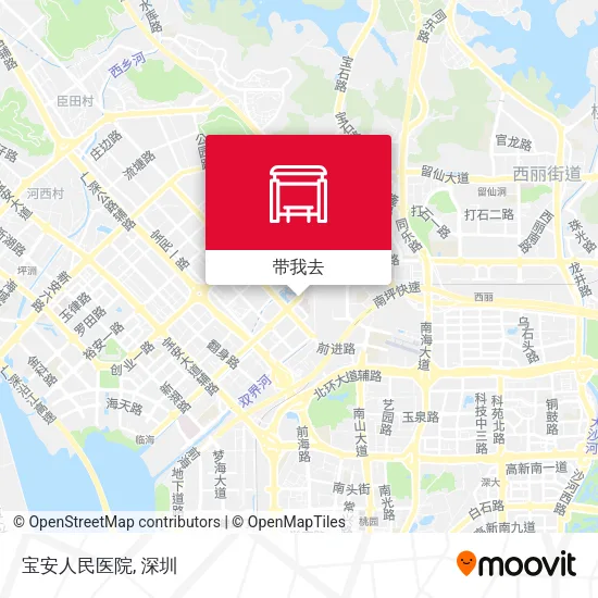 宝安人民医院地图