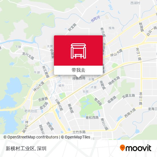 新横村工业区地图