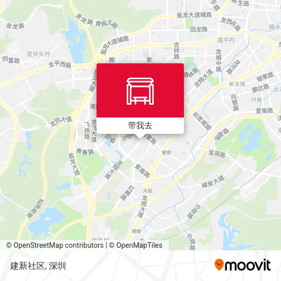 建新社区地图