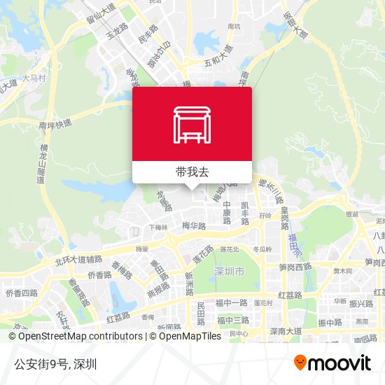 公安街9号地图