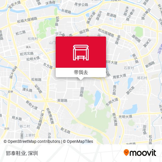 邯泰鞋业地图