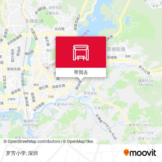 罗芳小学地图