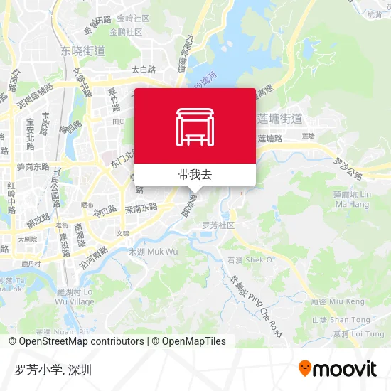罗芳小学地图