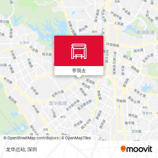 龙华总站地图