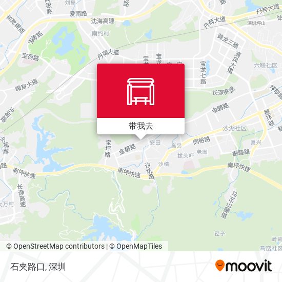 石夹路口地图