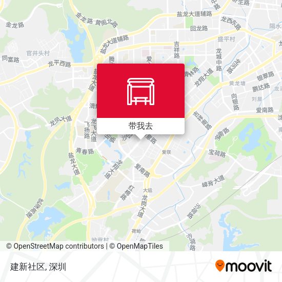 建新社区地图