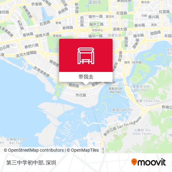 第三中学初中部地图