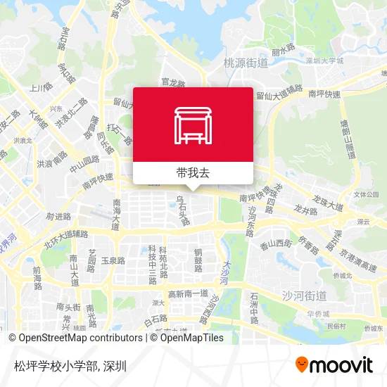 松坪学校小学部地图