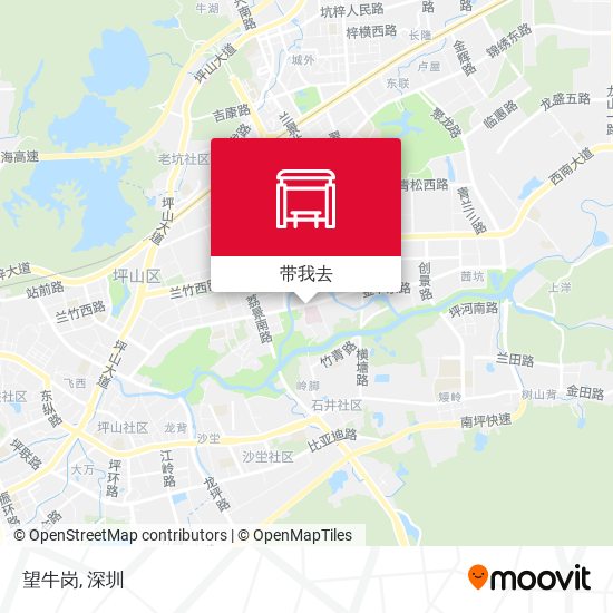 望牛岗地图
