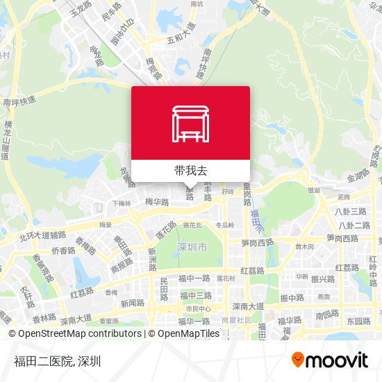 福田二医院地图