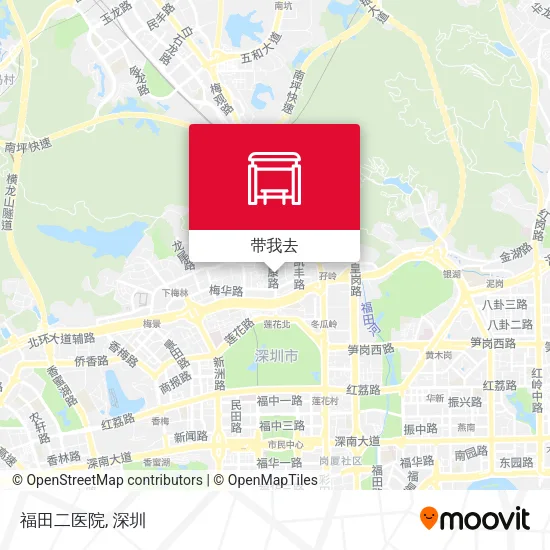 福田二医院地图