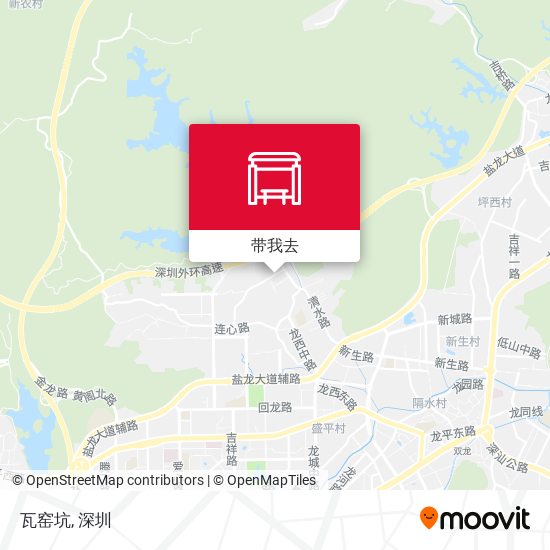 瓦窑坑地图