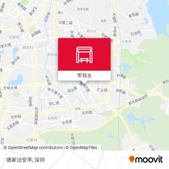 塘家治安亭地图