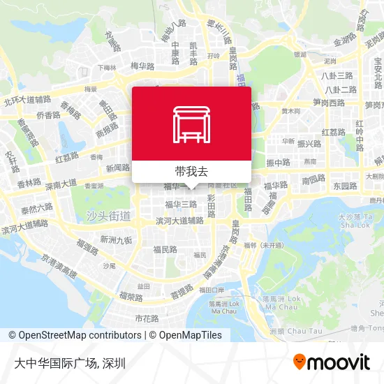 大中华国际广场地图