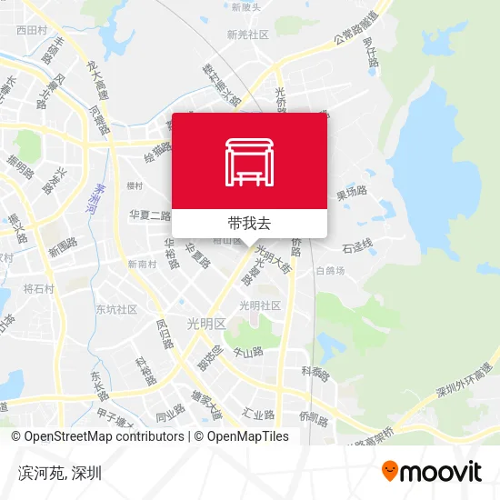 滨河苑地图