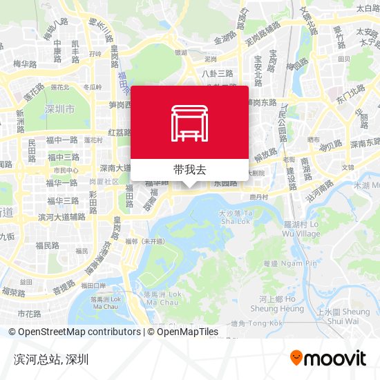 滨河总站地图
