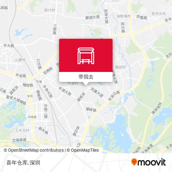 喜年仓库地图