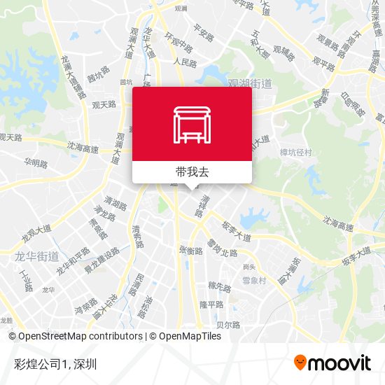 彩煌公司1地图