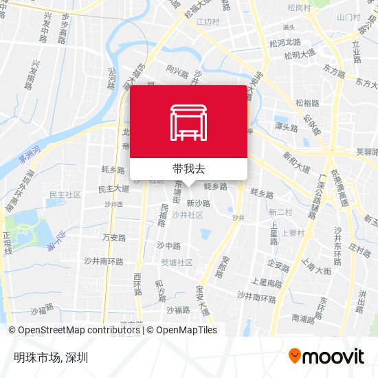 明珠市场地图