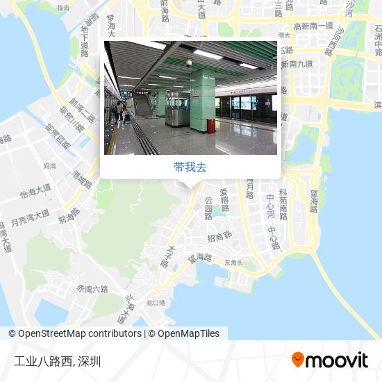 工业八路西地图