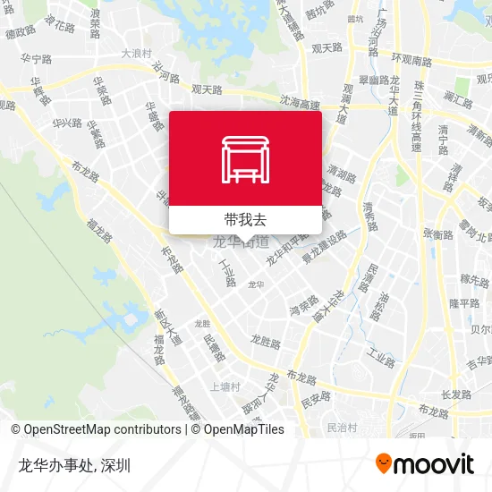 龙华办事处地图
