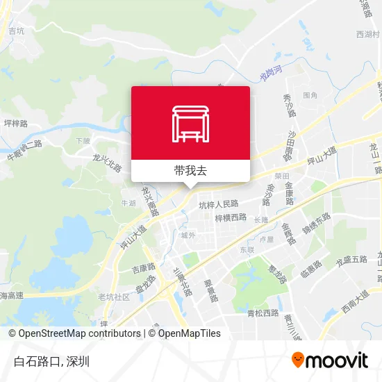 白石路口地图
