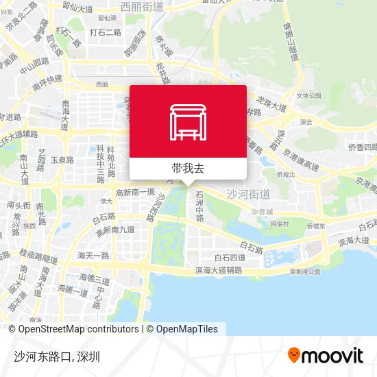 沙河东路口地图