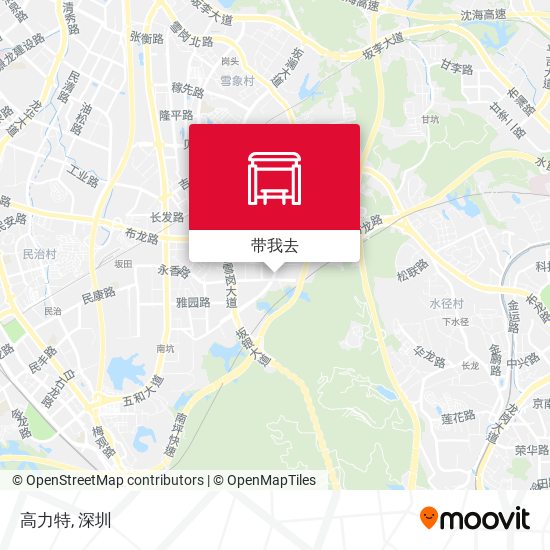 高力特地图