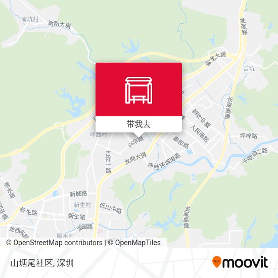 山塘尾社区地图