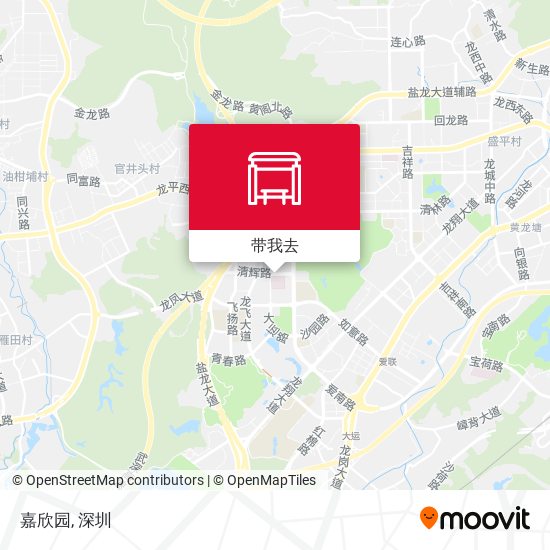嘉欣园地图