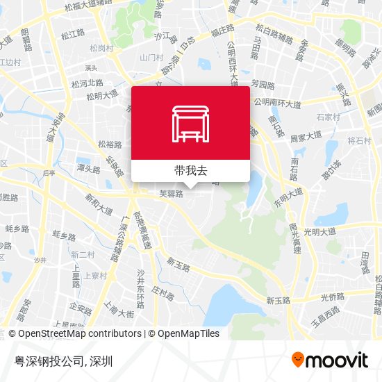 粤深钢投公司地图