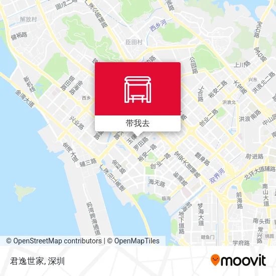 君逸世家地图