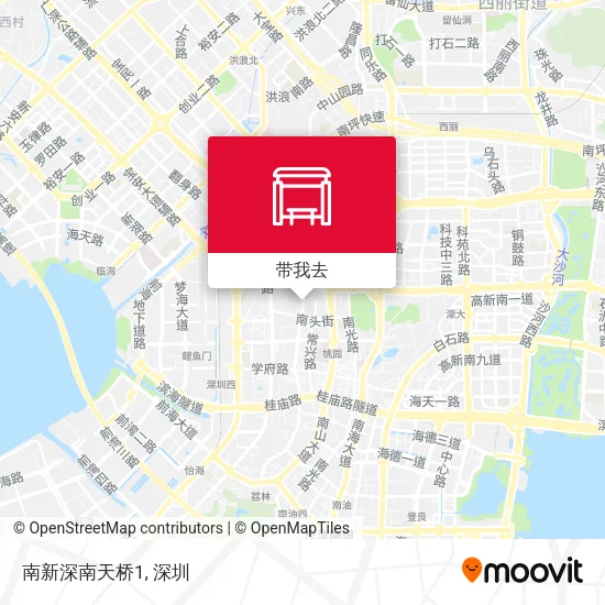 南新深南天桥1地图