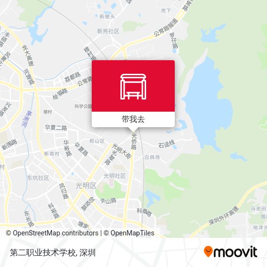 第二职业技术学校地图