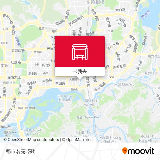 都市名苑地图