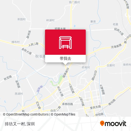 排坊又一村地图