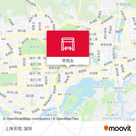 上海宾馆地图