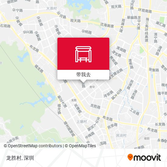 龙胜村地图