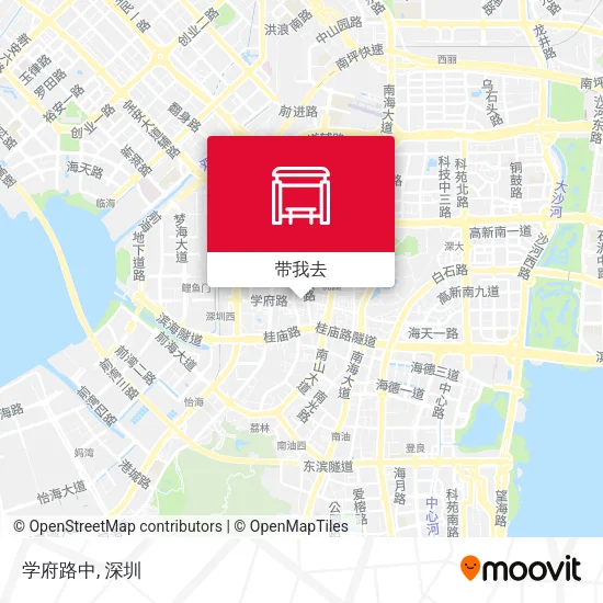 学府路中地图