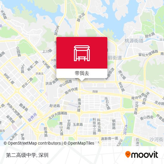 第二高级中学地图