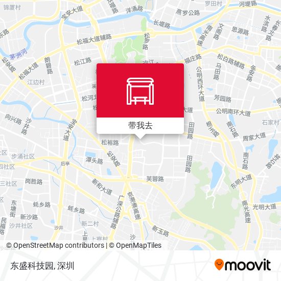 东盛科技园地图