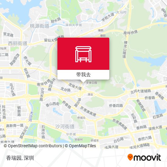 香瑞园地图