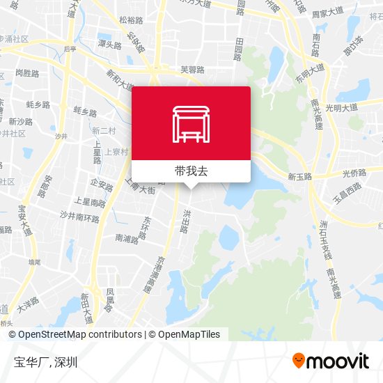 宝华厂地图