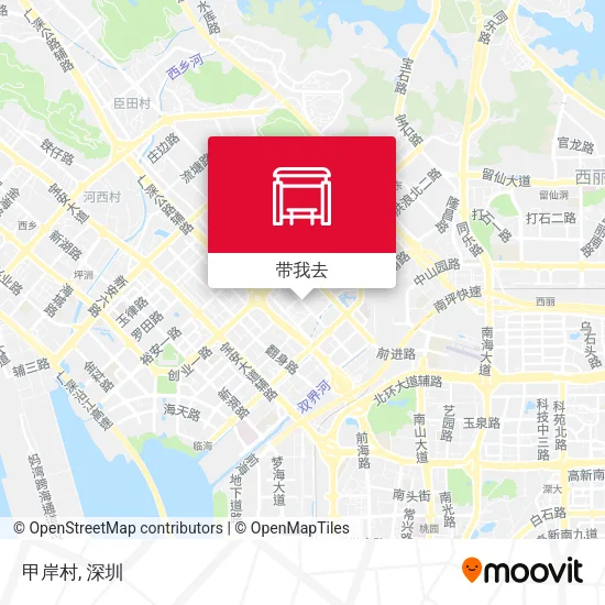 甲岸村地图