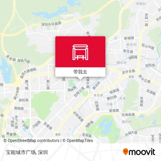 宝能城市广场地图