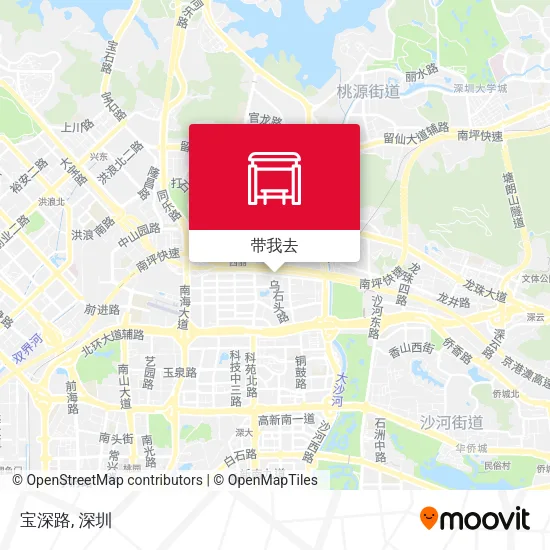 宝深路地图