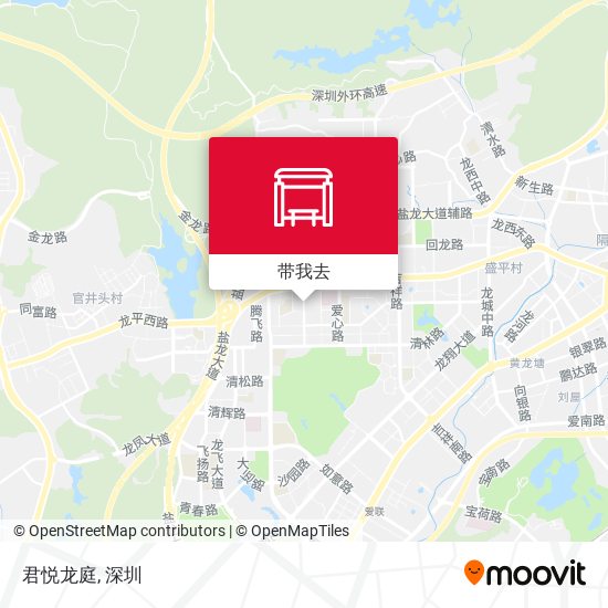 君悦龙庭地图