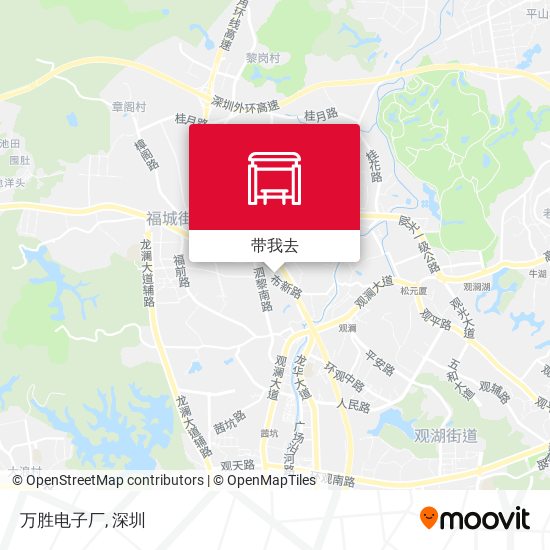万胜电子厂地图
