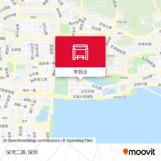 深湾二路地图